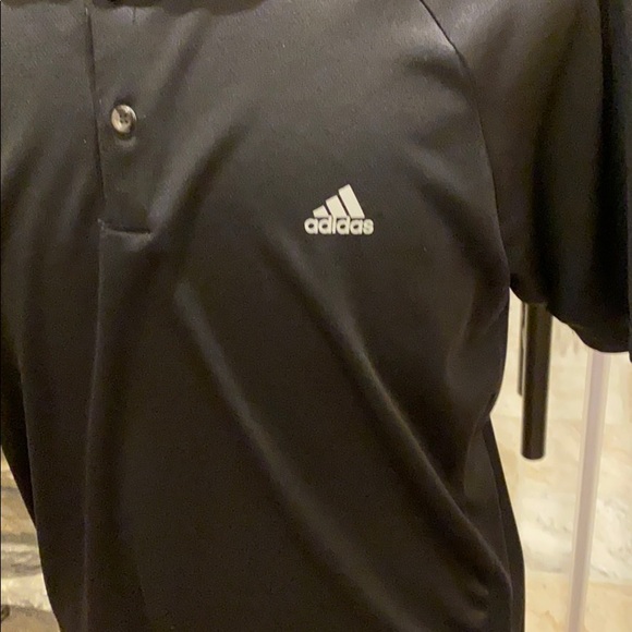 Adidas Large black polo shirt. - Picture 5 of 6